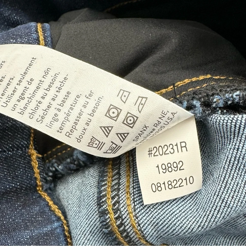 SPANX Cropped Flare Denim Stretch Jeans in Medium Wash - Picture 14 of 15